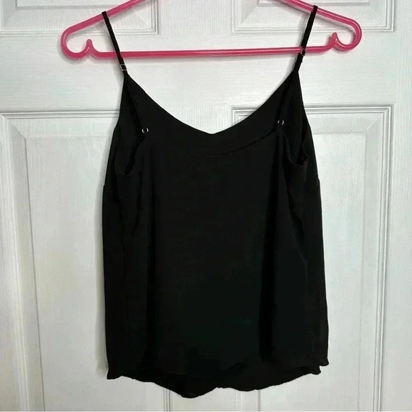 Le Chateau Tank Top Adjustable Spaghetti Straps Black Size Extra Small - Picture 11 of 16